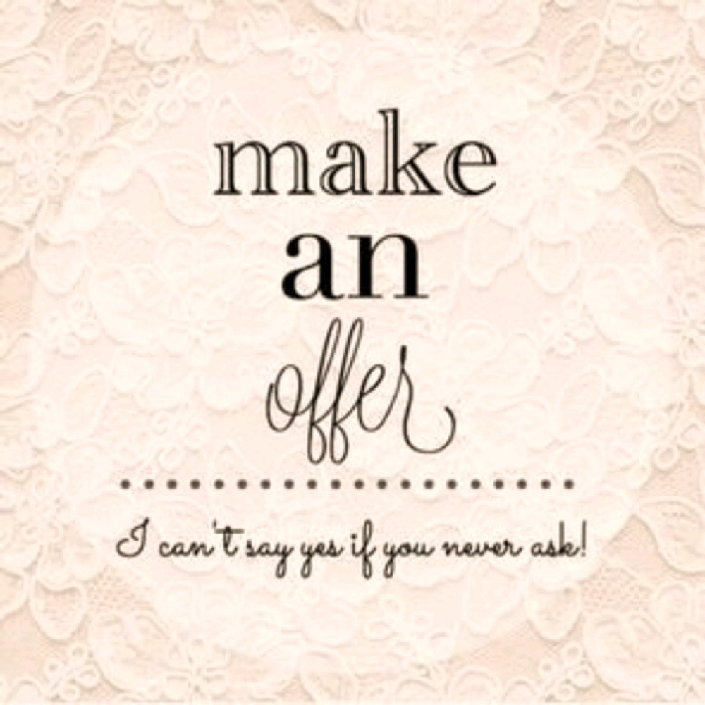 Offers Welcome!